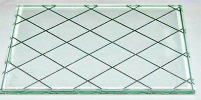 6mm Fire Resistant Tempered Building Glass Safety Wired Glass for Window