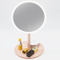 New Touch Sensor USB Rechargeable 360 Degree Adjustable HD LED Make up Mirror