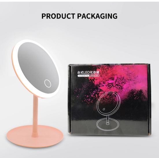 China Supplier Make up Desk Mirror/ Bathroom Vanity Mirror/ Table Makeup Mirror