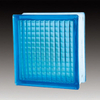 Blue Parallel Glass Block for Decorative Wall with High Quality