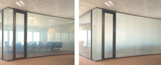 China supplier quality switchable pdlc smart glass with electric privacy film 