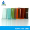 Wholesale 6.38 8.38 10.76mm Various Thick Clear/Low Iron/Tinted Color Safe Flat Curved PVB Sgp (Sentry) Annealed/Tempered Sandwich Laminated Glass Manufacturer
