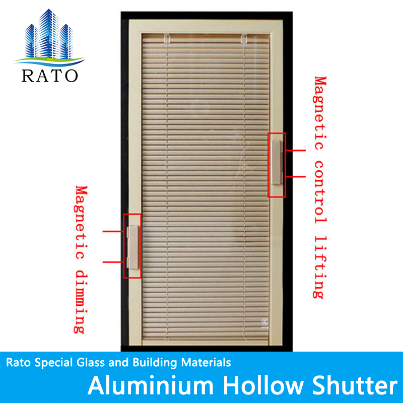 China Hollow Shutter Glass with Built in Louver And Insulated Blind Glass Factory