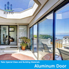 Custom New Design Interior Aluminum door casement Sliding door modern double front doors