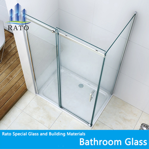 Wholesale Bathroom 8mm Tempered Glass Sliding Simple Shower Room