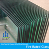High Quality Retardant Steel Door Fire Rated Tempered Glass 12mm Toughened Glass