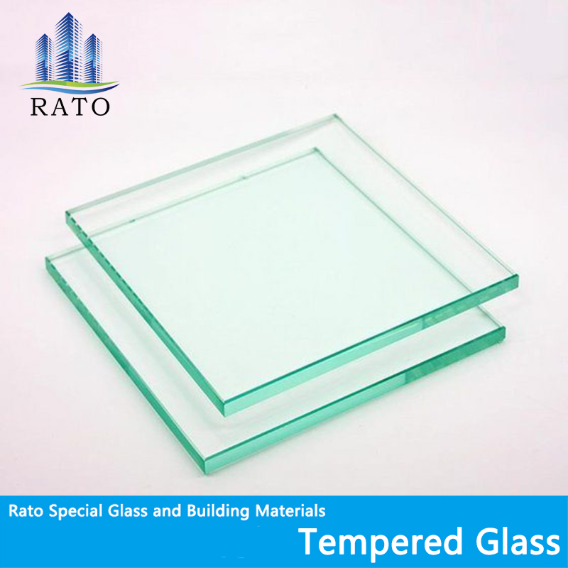10 mm 12 mm Building Window Door Commercial Wall Clear Tempered Glass Price