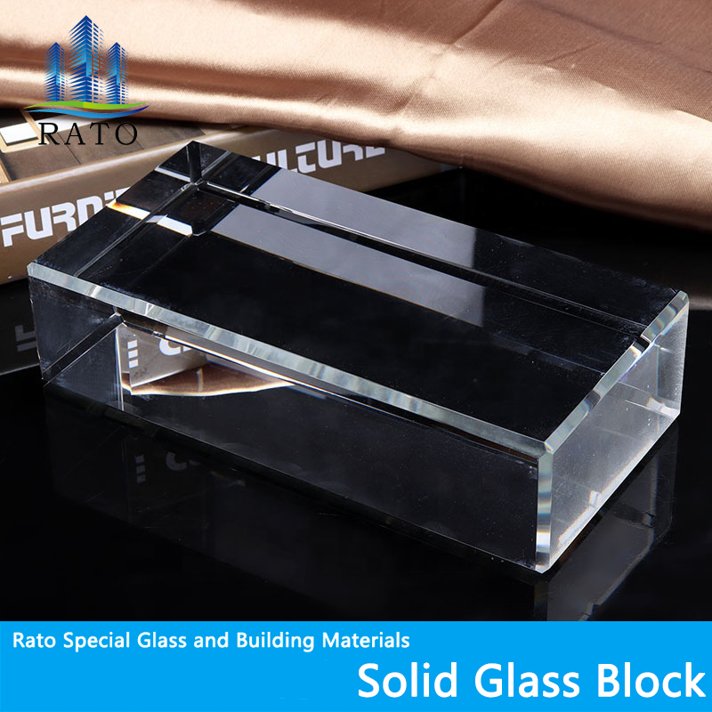 High Quality Hot Sale Crystal Glass Brick Bubble Glass Block Brick Glass