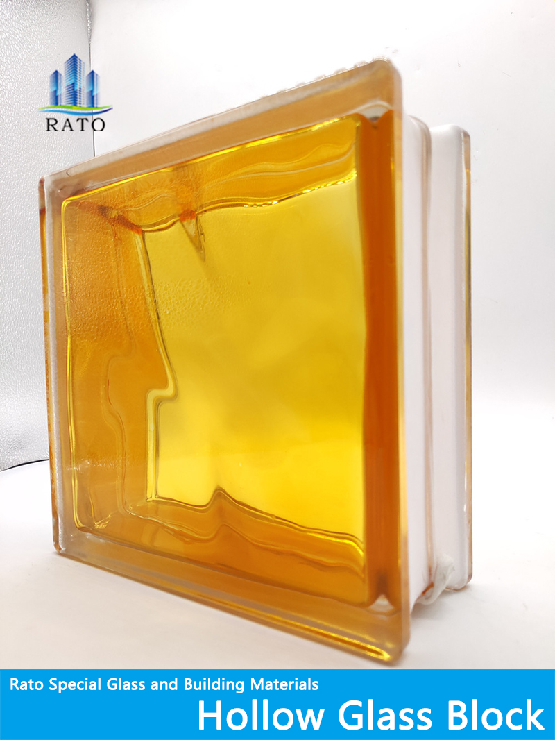 Clear Transparent Decorative Glass Block for Indoor Wall Partition
