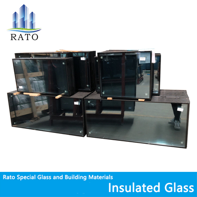 Building double glazing glass tempered 6+12A+6 insulated glass 