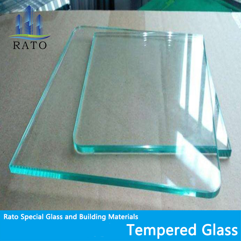 Colored Clear Tinted Float Tempered Building Glass, Low-E Tempered Double Glazed Building Glass
