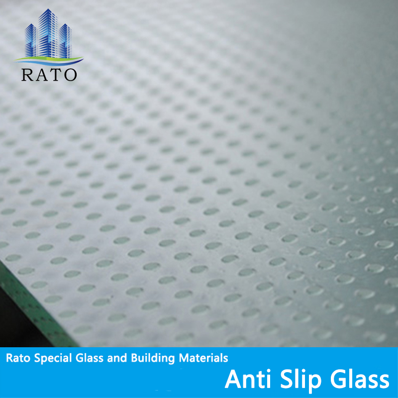 China manufacturer tempered laminated anti-slip glass stair treads glass factory price 