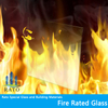 High Quality Hot Sale Anti Reflective Wholesale Fire-proof 2 Hour Fire Rated Glass