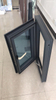 New Design Security Grills Fire Rated Steel Cheap Three Panel Sliding Window Horizontal Pivoting Casement Window