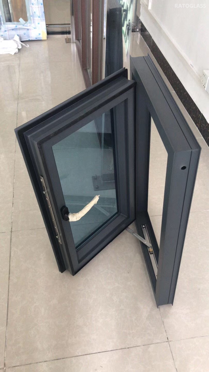 Fixed Panel Fire Rated Awning Windows Aluminium Tilt and Turn Window Aluminum Hardware Tilt and Turn Window Hardware System