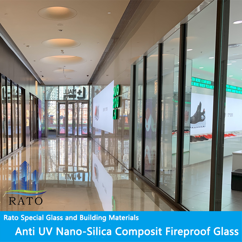 Transparent Heat Resistant Glass Ceramic Glass Used As Fireplace Doors Glass