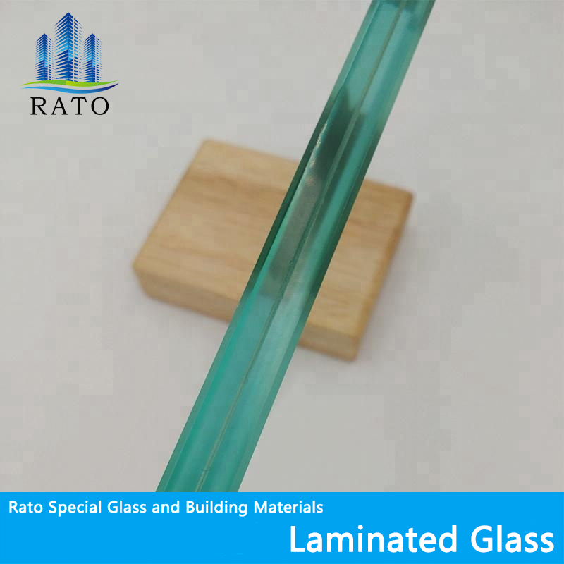 6.38mm 8.38mm 10.38mm 12.38mm Clear Color PVB Laminated Glass for Railing