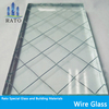 6mm Fireproof Glass Factory Wire Reinforced Safety Glass Unbreakable Glass Windows for Homes