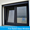 Factory Sale High Quality Thermal Breaking Aluminium Non Insulated Fireproof Glass Window 
