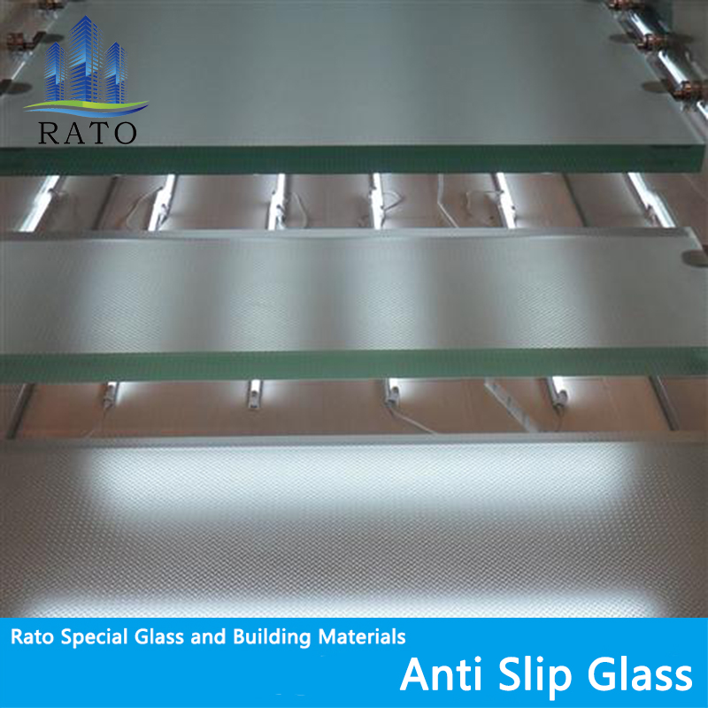 Excellence Quality Non-Breakable Floor Glass and Tempered Laminated Anti Slip Glass for Floor