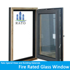 Smart Healthy Safe Aluminum Alloy Safety Fire Proof Window with Steel Fly Screen