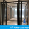 Japanese Fire Rated Entry Door Double Leaf Low-E Glass French Sliding Doors For Interior Patio Door Design
