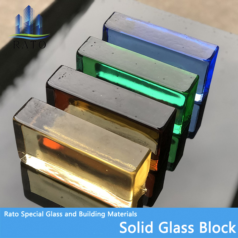 High Quality Led Light Glass Bricks Block / Clear Glass Brick / Glass Brick for Wall