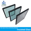 Building double glazing glass tempered 6+12A+6 insulated glass 